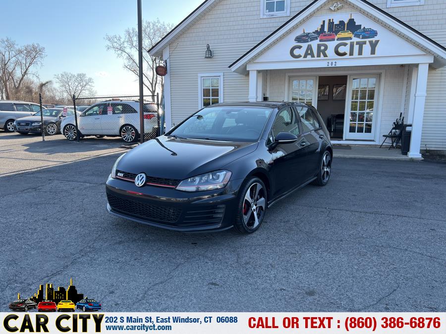 2015 Volkswagen Golf GTI 4dr HB DSG Autobahn, available for sale in East Windsor, Connecticut | Car City LLC. East Windsor, Connecticut