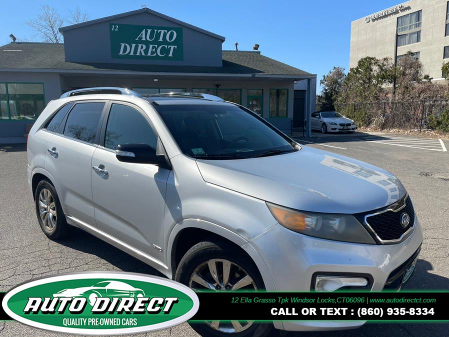 2011 Kia Sorento AWD 4dr V6 SX, available for sale in Windsor Locks, Connecticut | Auto Direct LLC. Windsor Locks, Connecticut