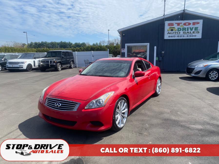 2008 Infiniti G37 Coupe 2dr Sport, available for sale in East Windsor, Connecticut | Stop & Drive Auto Sales. East Windsor, Connecticut