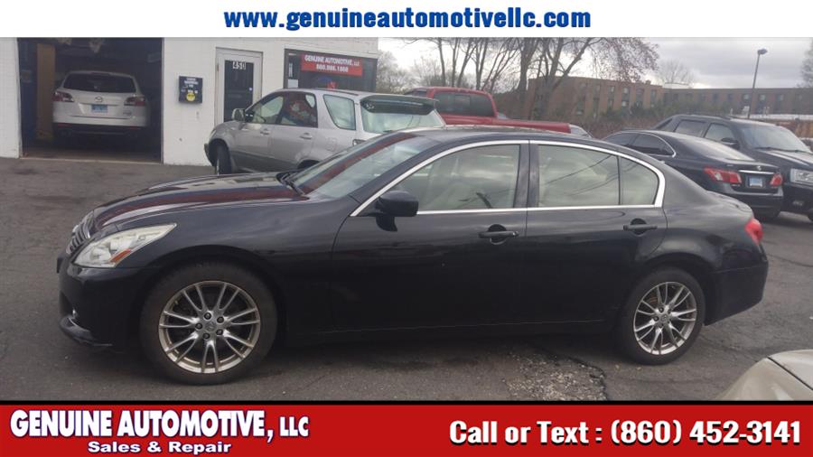 2012 INFINITI G37 Sedan 4dr x AWD, available for sale in East Hartford, Connecticut | Genuine Automotive LLC. East Hartford, Connecticut