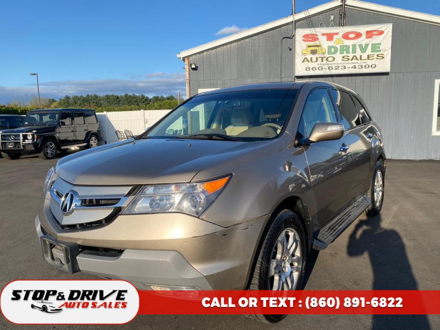 2008 Acura MDX 4WD 4dr Tech/Entertainment Pkg, available for sale in East Windsor, Connecticut | Stop & Drive Auto Sales. East Windsor, Connecticut