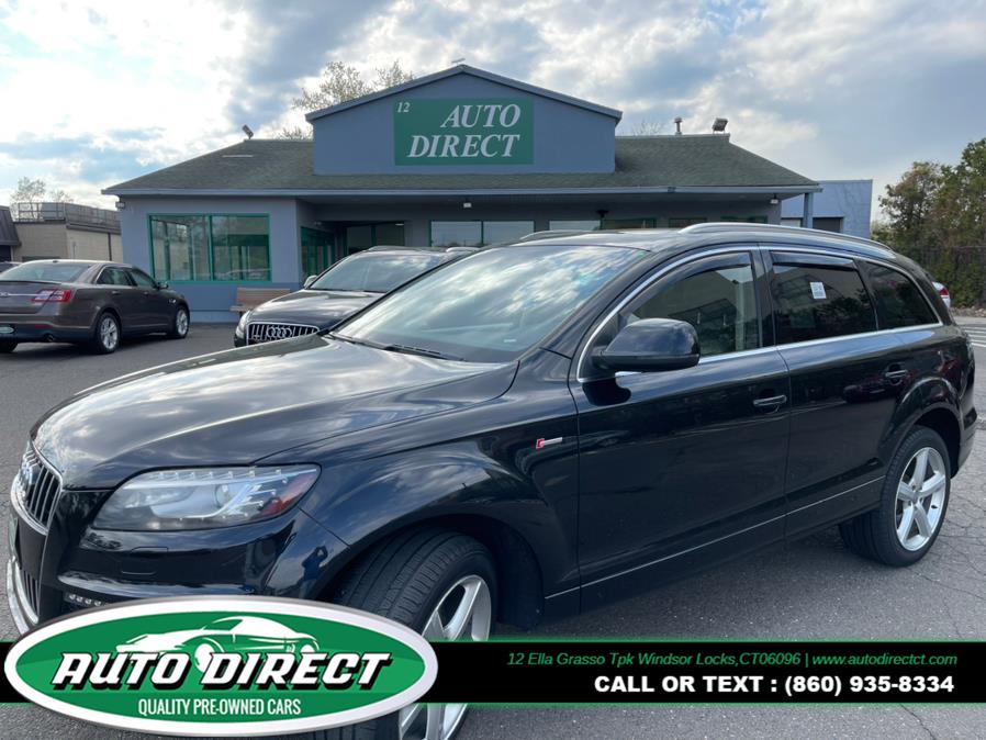 2013 Audi Q7 quattro 4dr 3.0T S line Prestige, available for sale in Windsor Locks, Connecticut | Auto Direct LLC. Windsor Locks, Connecticut