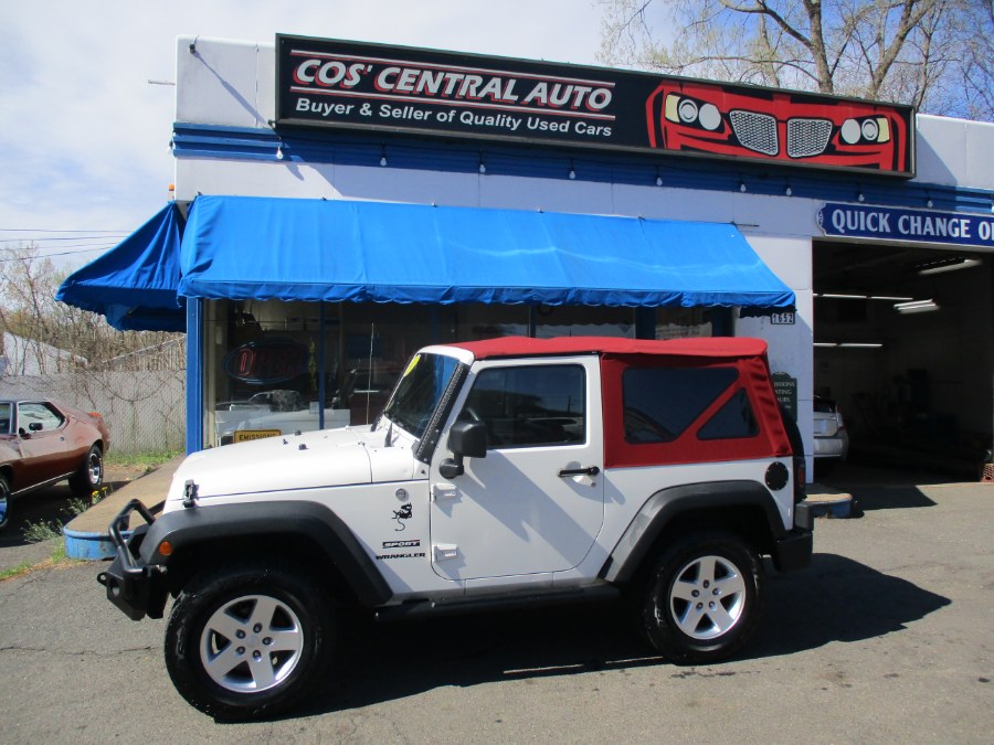 2010 Jeep Wrangler 4WD 2dr Sport, available for sale in Meriden, Connecticut | Cos Central Auto. Meriden, Connecticut