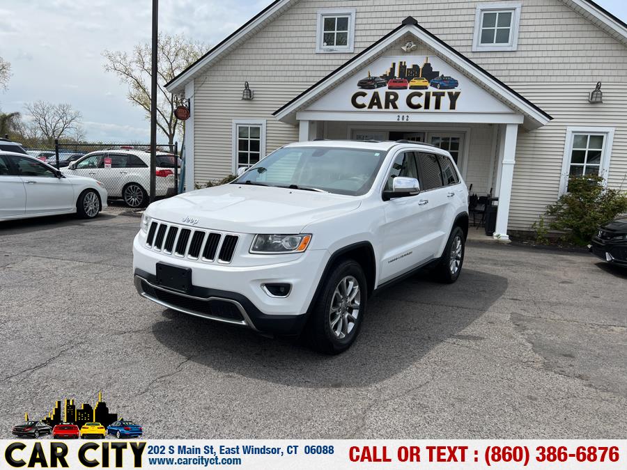 2015 Jeep Grand Cherokee 4WD 4dr Limited, available for sale in East Windsor, Connecticut | Car City LLC. East Windsor, Connecticut