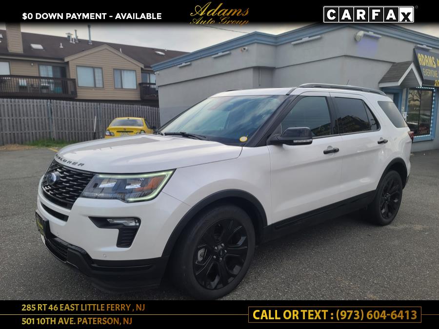 2019 Ford Explorer Sport 4WD, available for sale in Paterson, New Jersey | Adams Auto Group. Paterson, New Jersey