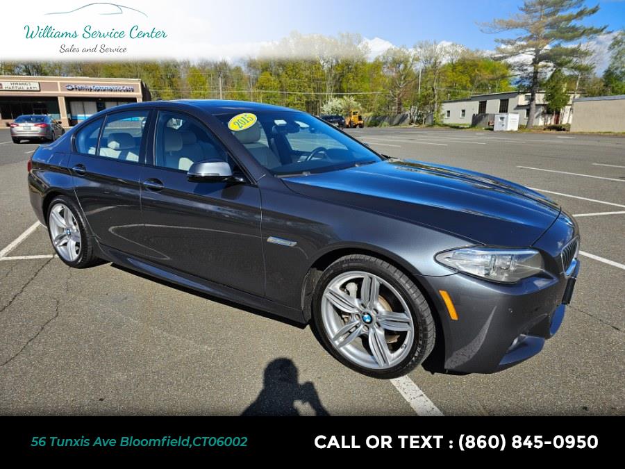 2015 BMW 5 Series 4dr Sdn 535i xDrive AWD, available for sale in Bloomfield, Connecticut | Williams Service Center. Bloomfield, Connecticut