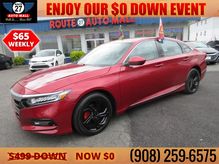 2020 Honda Accord Sedan EX 1.5T CVT, available for sale in Linden, New Jersey | Route 27 Auto Mall. Linden, New Jersey