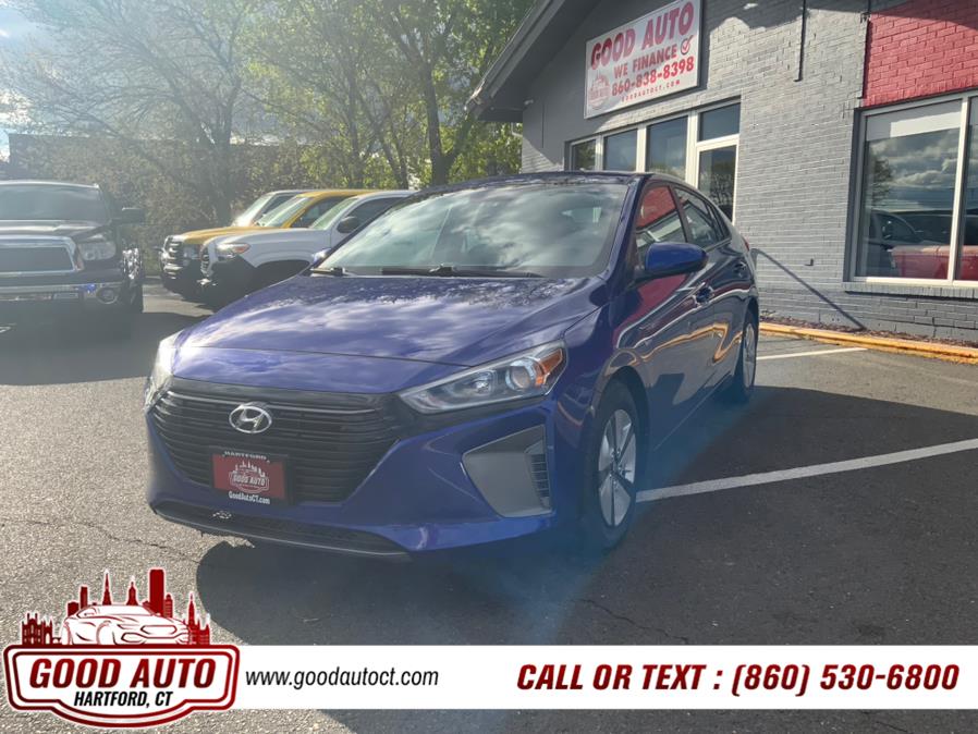 2019 Hyundai Ioniq Hybrid Blue Hatchback, available for sale in Hartford, Connecticut | Good Auto LLC. Hartford, Connecticut