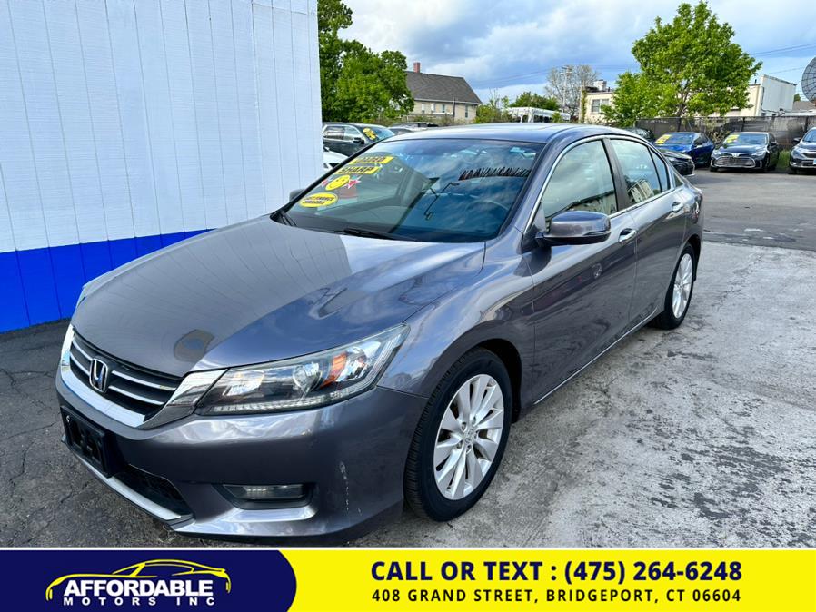 2014 Honda Accord Sedan ex-l, available for sale in Bridgeport, Connecticut | Affordable Motors Inc. Bridgeport, Connecticut