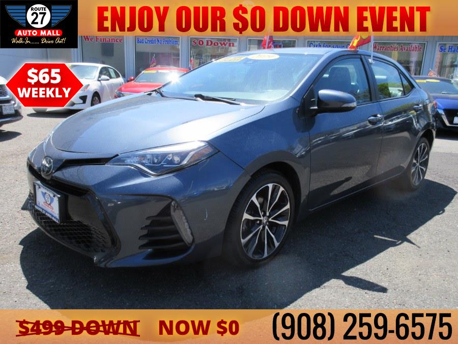 2019 Toyota Corolla SE CVT (Natl), available for sale in Linden, New Jersey | Route 27 Auto Mall. Linden, New Jersey
