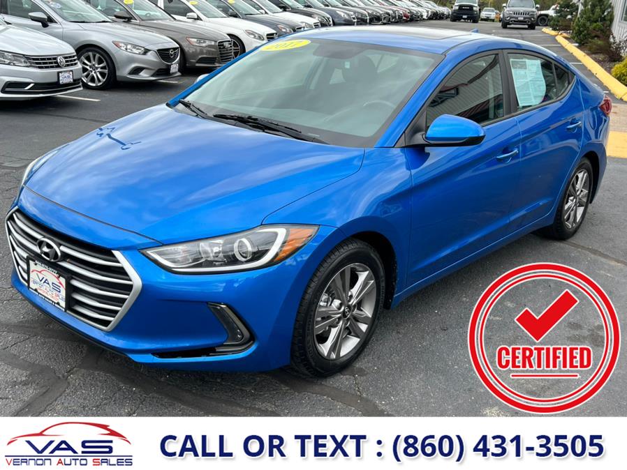2017 Hyundai Elantra SE 2.0L Auto PZEV (Ulsan) *Ltd Avail*, available for sale in Manchester, Connecticut | Vernon Auto Sale & Service. Manchester, Connecticut