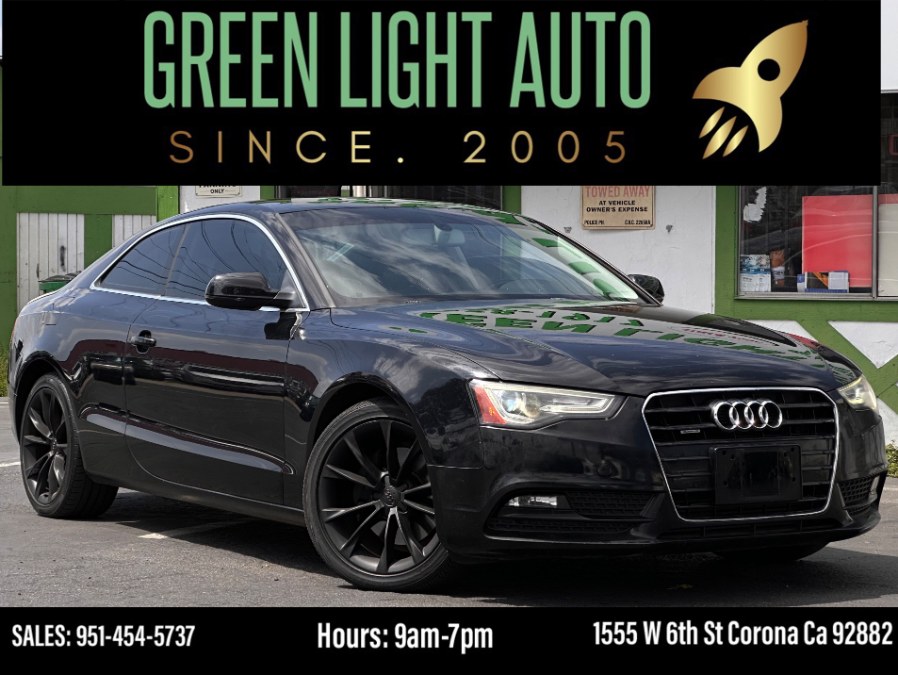 2013 Audi A5 2dr Cpe Auto quattro 2.0T Premium, available for sale in Corona, California | Green Light Auto. Corona, California