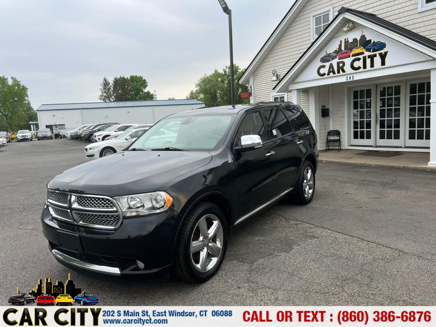 2011 Dodge Durango AWD 4dr Citadel, available for sale in East Windsor, Connecticut | Car City LLC. East Windsor, Connecticut