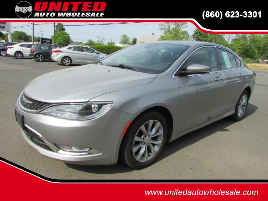 2015 Chrysler 200 4dr Sdn C FWD, available for sale in East Windsor, Connecticut | United Auto Sales of E Windsor, Inc. East Windsor, Connecticut