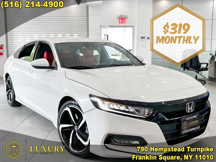 2019 Honda Accord Sedan Sport 1.5T CVT, available for sale in Franklin Square, New York | Luxury Motor Club. Franklin Square, New York