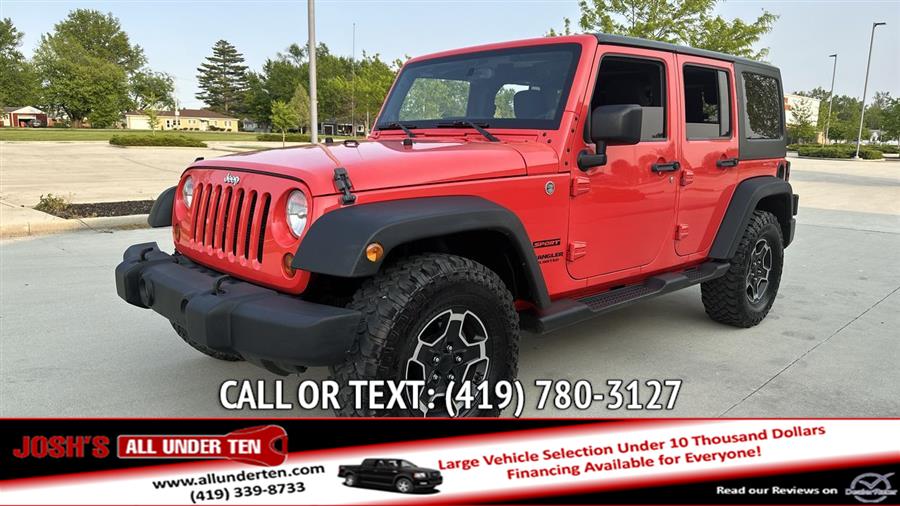 2013 Jeep Wrangler Unlimited Sport, available for sale in Lima, Ohio | DRIVEHUB. Lima, Ohio