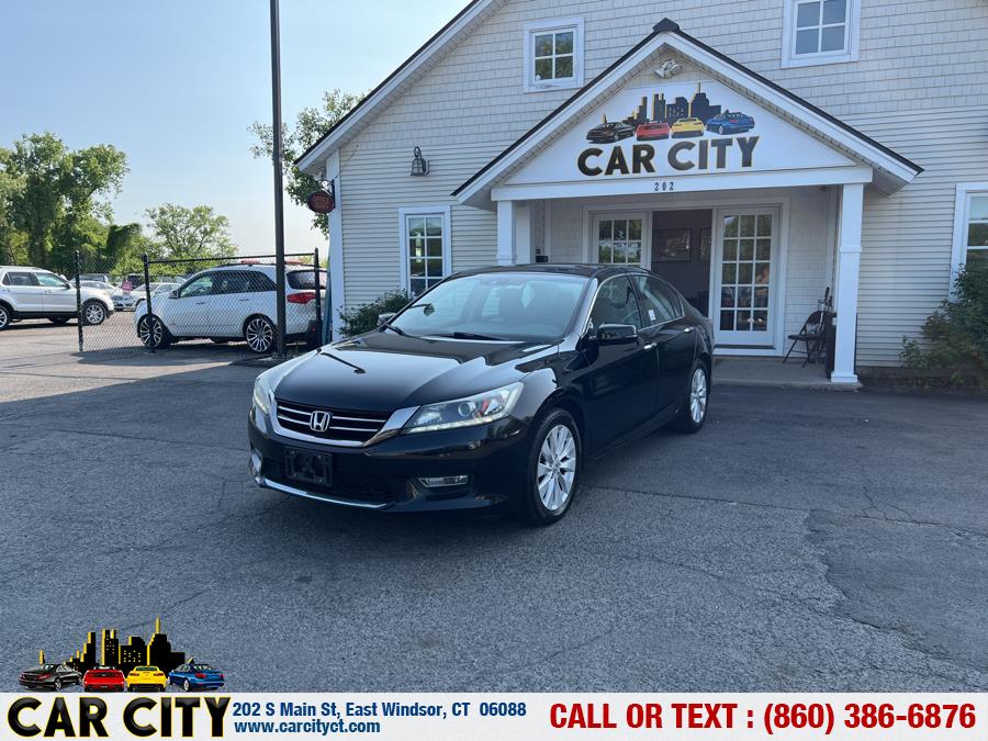 2013 Honda Accord Sdn 4dr V6 Auto EX-L, available for sale in East Windsor, Connecticut | Car City LLC. East Windsor, Connecticut