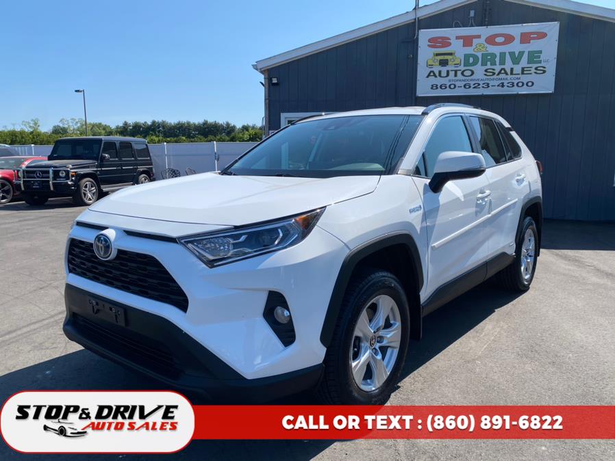 2021 Toyota RAV4 Hybrid XLE Premium AWD (Natl), available for sale in East Windsor, Connecticut | Stop & Drive Auto Sales. East Windsor, Connecticut