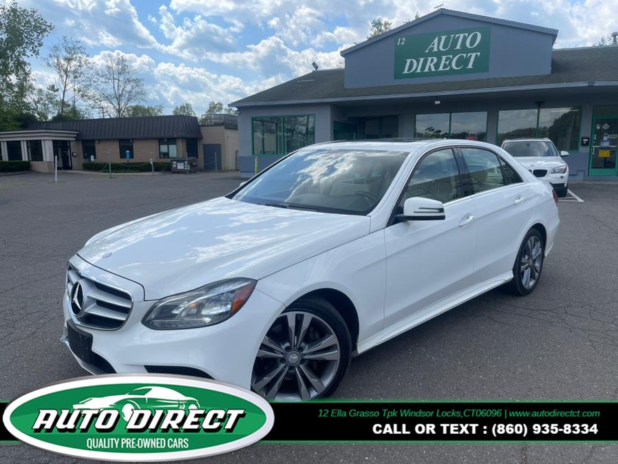 2016 Mercedes-Benz E-Class 4dr Sdn E 350 Luxury 4MATIC, available for sale in Windsor Locks, Connecticut | Auto Direct LLC. Windsor Locks, Connecticut