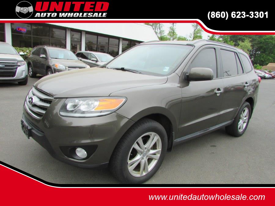 2012 Hyundai Santa Fe AWD 4dr V6 SE, available for sale in East Windsor, Connecticut | United Auto Sales of E Windsor, Inc. East Windsor, Connecticut
