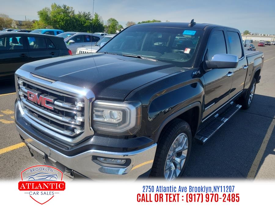 2016 GMC Sierra 1500 4WD Crew Cab 143.5" SLT, available for sale in Brooklyn, New York | Atlantic Car Sales. Brooklyn, New York