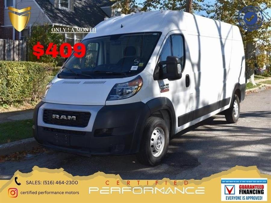 2019 Ram Promaster 2500 High Roof, available for sale in Valley Stream, New York | Certified Performance Motors. Valley Stream, New York 2019 Ram Promaster 2500 High Roof, available for sale in Valley Stream, New York | Certified Performance Motors. Valley Stream, New York