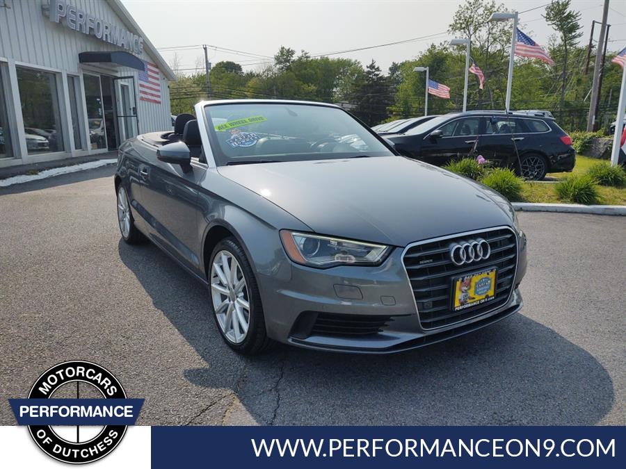 2016 Audi A3 2dr Cabriolet quattro 2.0T Premium, available for sale in Wappingers Falls, New York | Performance Motor Cars. Wappingers Falls, New York