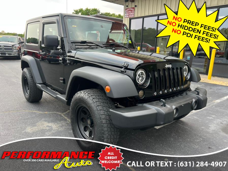 2010 Jeep Wrangler 4WD 2dr Sport, available for sale in Bohemia, New York | Performance Auto Inc. Bohemia, New York