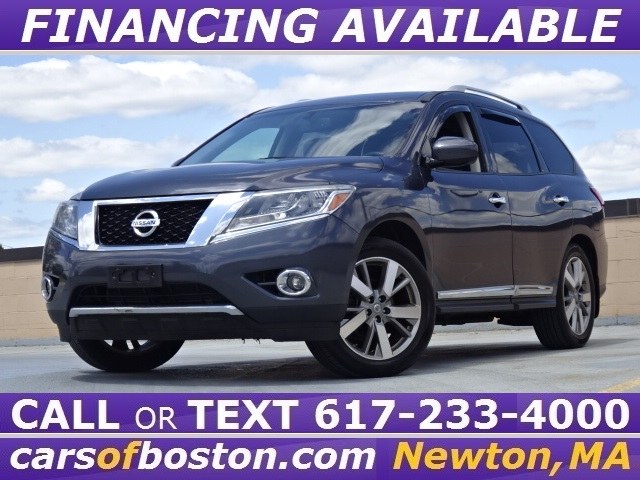 2013 Nissan Pathfinder Platinum 4WD, available for sale in Newton, Massachusetts | Cars of Boston. Newton, Massachusetts