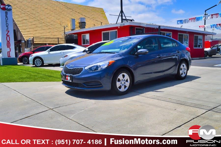 2015 Kia Forte 4dr Sdn Auto LX, available for sale in Moreno Valley, California | Fusion Motors Inc. Moreno Valley, California