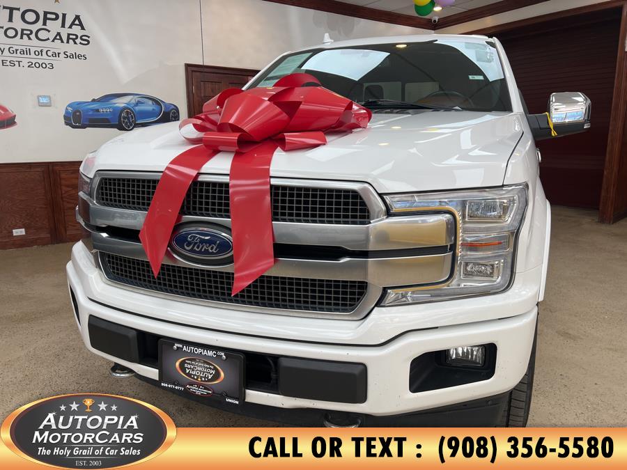 2020 Ford F-150 Platinum 4WD SuperCrew 5.5'' Box, available for sale in Union, New Jersey | Autopia Motorcars Inc. Union, New Jersey