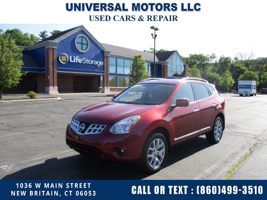 2012 Nissan Rogue AWD 4dr SL, available for sale in New Britain, Connecticut | Universal Motors LLC. New Britain, Connecticut