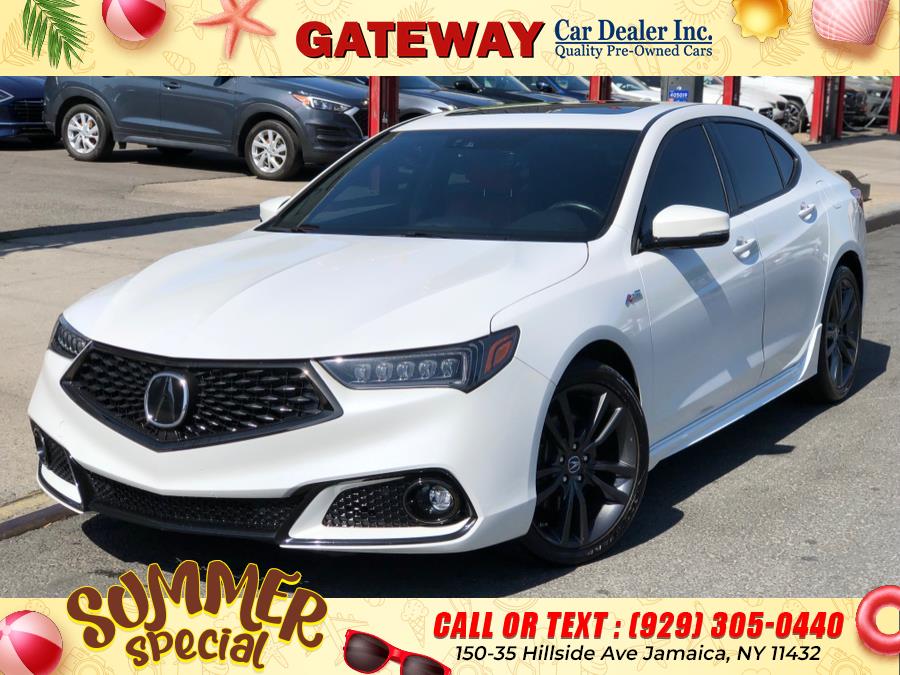 2020 Acura TLX 3.5L SH-AWD w/A-Spec Pkg Red Leather, available for sale in Jamaica, New York | Gateway Car Dealer Inc. Jamaica, New York