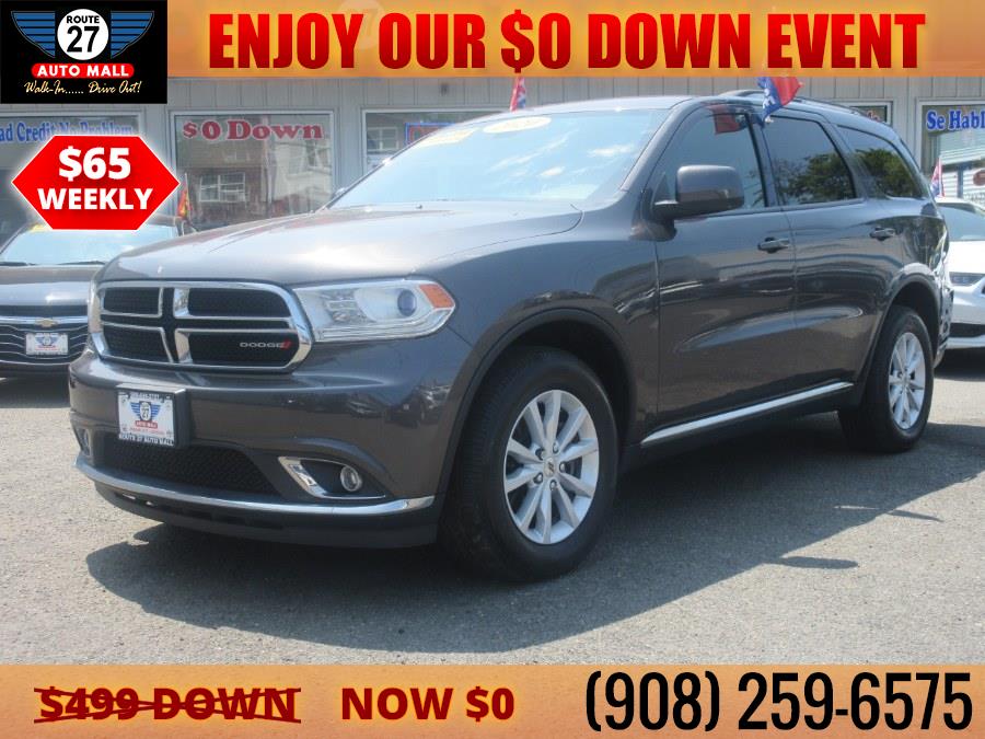 2020 Dodge Durango SXT AWD, available for sale in Linden, New Jersey | Route 27 Auto Mall. Linden, New Jersey