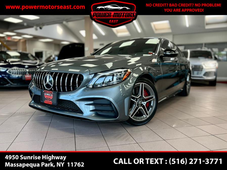 2020 Mercedes-Benz C-Class AMG C 43 4MATIC Sedan, available for sale in Massapequa Park, New York | Power Motors East. Massapequa Park, New York