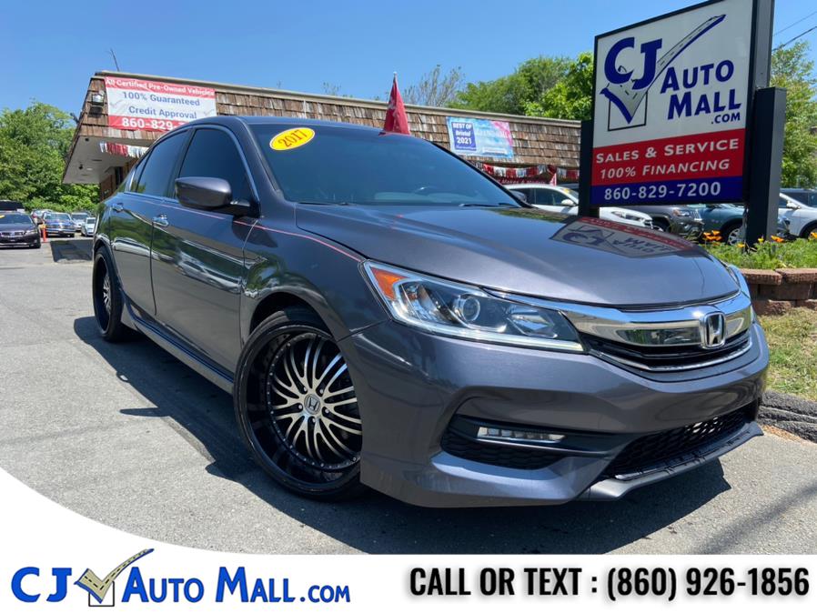 2017 Honda Accord Sedan Sport SE CVT, available for sale in Bristol, Connecticut | CJ Auto Mall. Bristol, Connecticut