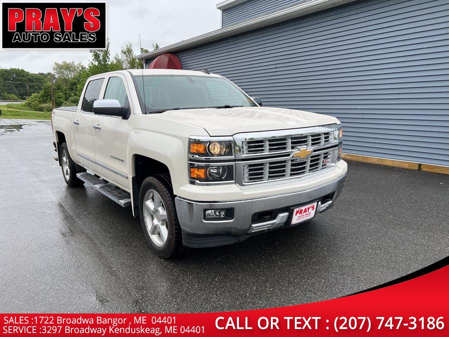 2015 Chevrolet Silverado 1500 4WD Crew Cab 143.5" LTZ w/1LZ, available for sale in Bangor , Maine | Pray's Auto Sales . Bangor , Maine