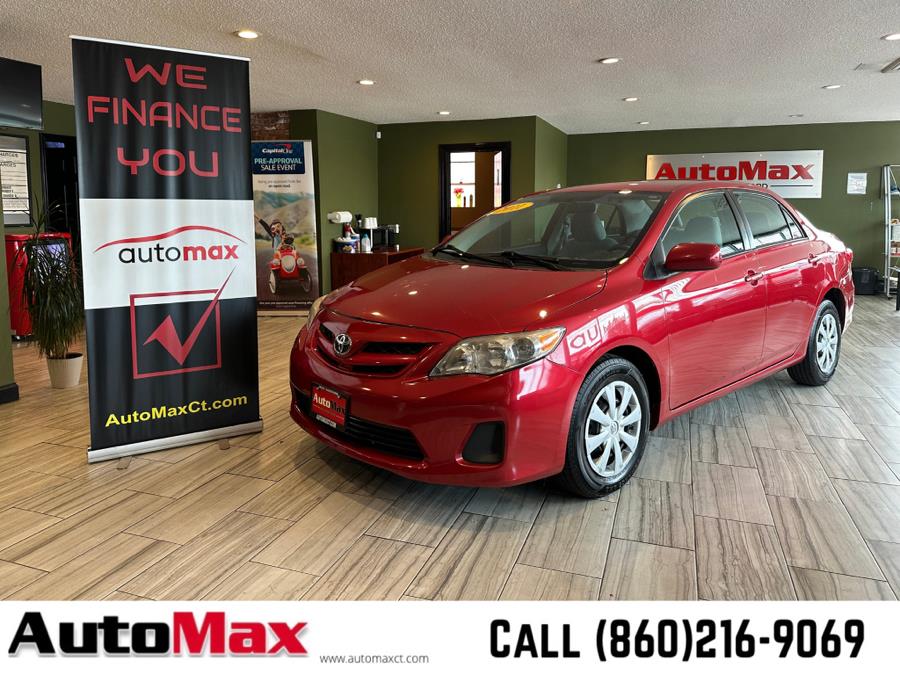 2011 Toyota Corolla 4dr Sdn Auto LE, available for sale in West Hartford, Connecticut | AutoMax. West Hartford, Connecticut