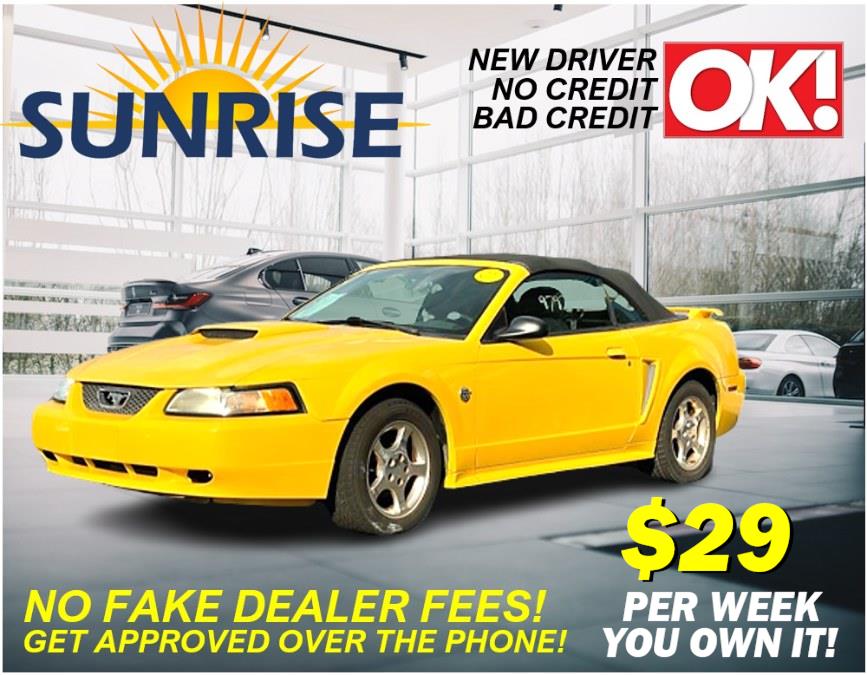 2004 Ford Mustang 2dr Conv Deluxe. CLEAN CARFAX!!!, available for sale in Rosedale, New York | Sunrise Auto Sales. Rosedale, New York