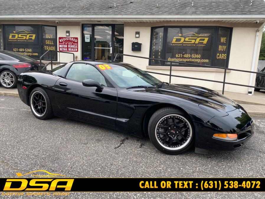 2003 Chevrolet Corvette 2dr Cpe, available for sale in Commack, New York | DSA Motor Sports Corp. Commack, New York