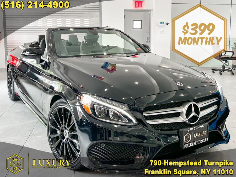2018 Mercedes-Benz C-Class C 300 Cabriolet, available for sale in Franklin Square, New York | Luxury Motor Club. Franklin Square, New York