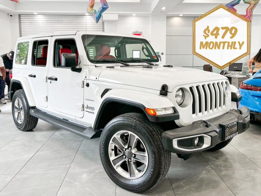 2021 Jeep Wrangler Unlimited Sahara Altitude 4x4, available for sale in Franklin Square, New York | C Rich Cars. Franklin Square, New York