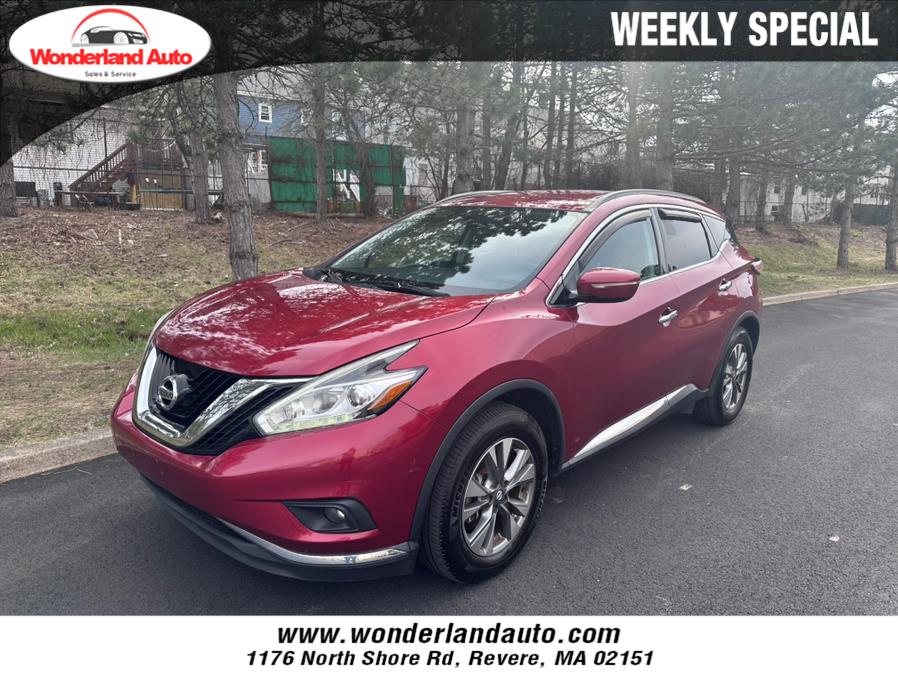 2015 Nissan Murano AWD 4dr Platinum, available for sale in Revere, Massachusetts | Wonderland Auto. Revere, Massachusetts