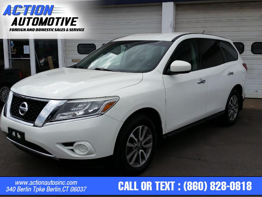 2014 Nissan Pathfinder 4WD 4dr SV, available for sale in Berlin, Connecticut | Action Automotive. Berlin, Connecticut
