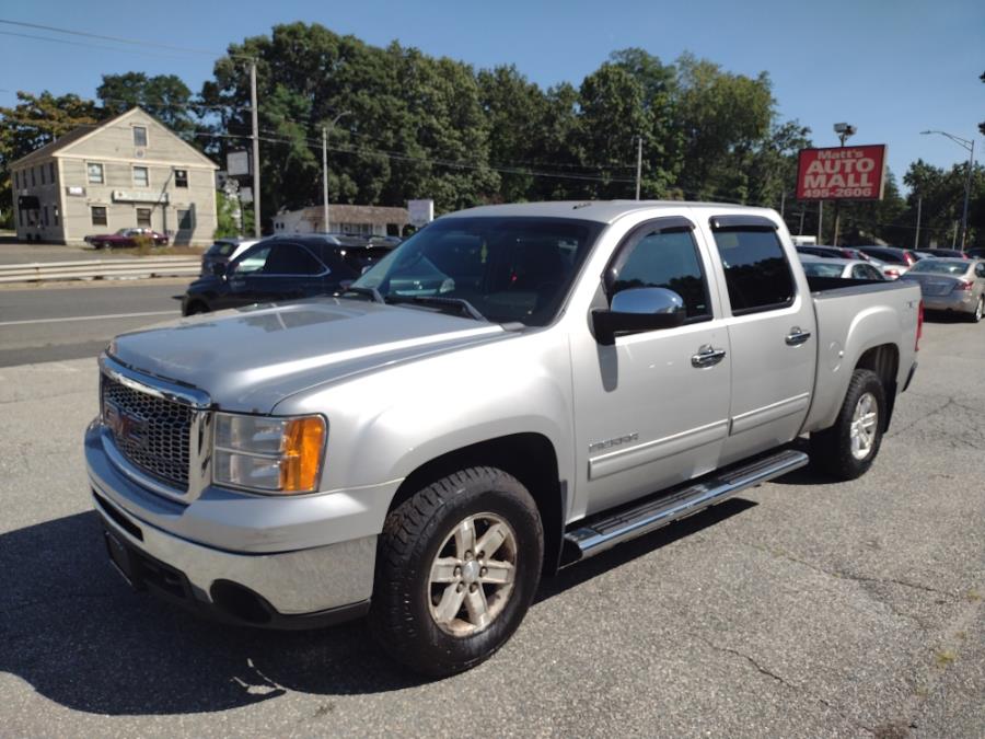 2011 GMC Sierra 1500 4WD Crew Cab 143.5" SLE, available for sale in Chicopee, Massachusetts | Matts Auto Mall LLC. Chicopee, Massachusetts