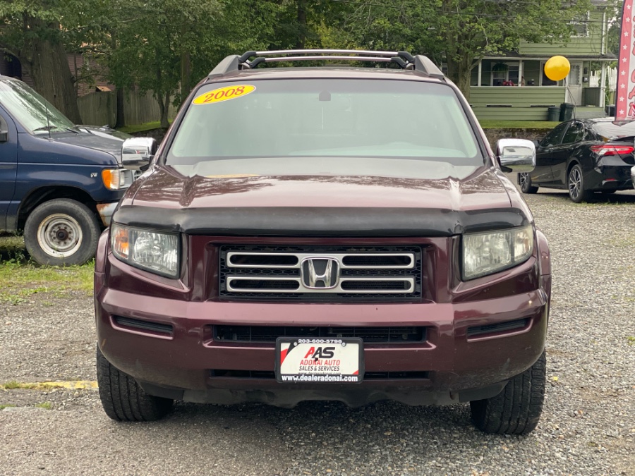 2008 Honda Ridgeline 4WD Crew Cab RTL w/Lthr, available for sale in Hamden, Connecticut | Adonai Auto Sales LLC. Hamden, Connecticut