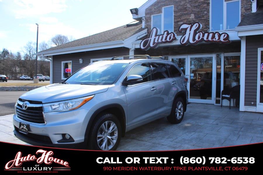 2015 Toyota Highlander AWD 4dr V6 XLE (Natl), available for sale in Plantsville, Connecticut | Auto House of Luxury. Plantsville, Connecticut