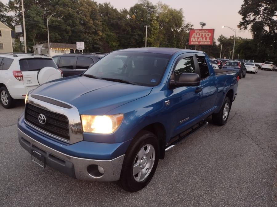 2007 Toyota Tundra 4WD Double 145.7" 4.7L V8 SR5 (Natl, available for sale in Chicopee, Massachusetts | Matts Auto Mall LLC. Chicopee, Massachusetts