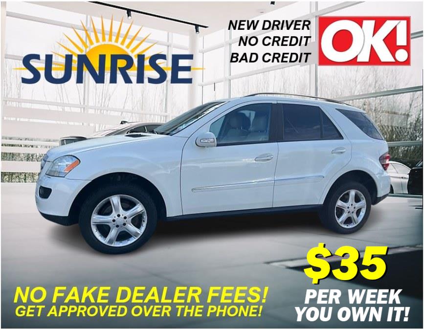 2008 Mercedes-Benz ML350 4MATIC 4dr 3.5L, available for sale in Elmont, New York | Sunrise of Elmont. Elmont, New York
