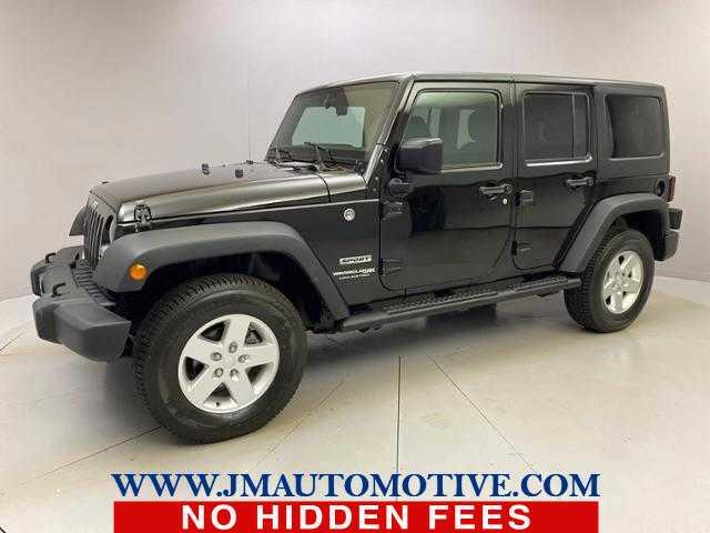 2018 Jeep Wrangler Unlimited Sport, available for sale in Naugatuck, Connecticut | J&M Automotive Sls&Svc LLC. Naugatuck, Connecticut